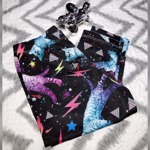 Cold Crush Other - Radical, girl's, neon cat leggings!!